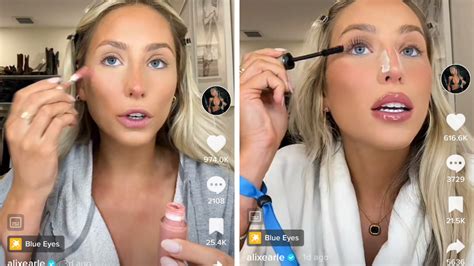 alix earle makeup routine
